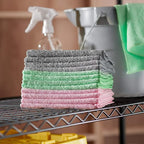 Amazon Basics Microfiber Cleaning Cloths, Ultra Absorbent, Scratch-Free - Image 5