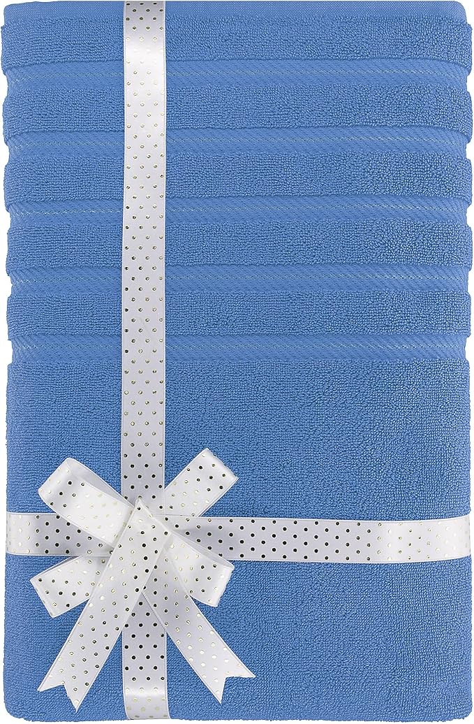 American Soft Linen 35x70 Jumbo Large Bath Towel, 600 GSM 100% Cotton Turkish - Image 3