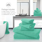 TENSTARS Luxury Silk Hemming Towel Set - Image 3