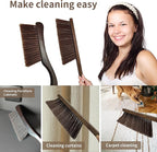 Hand Broom Brush, Dust Brush for Cleaning, Wood Block Hand Brush, Soft Bristle - Image 6