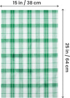 Utopia Towels Green & White Dish Towels 100% Ring Spun Cotton Highly Absorbent - Image 6