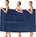 Elegant Comfort Three Line Popcorn Extra Large Luxury Bath Towel by ELEGANTCOMFORT