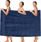 Elegant Comfort Three Line Popcorn Extra Large Luxury Bath Towel by ELEGANTCOMFORT