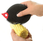 Norpro Hedgehog Silicone Dish Brush - Image 3