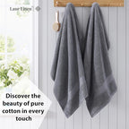 LANE LINEN 100% Cotton 4 Pack Bath Sheets - Image 3