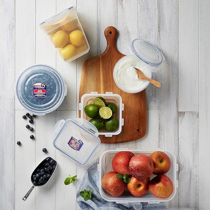 LOCK & LOCK Easy Essentials Food Storage lids/Airtight containers, BPA Free - Image 7