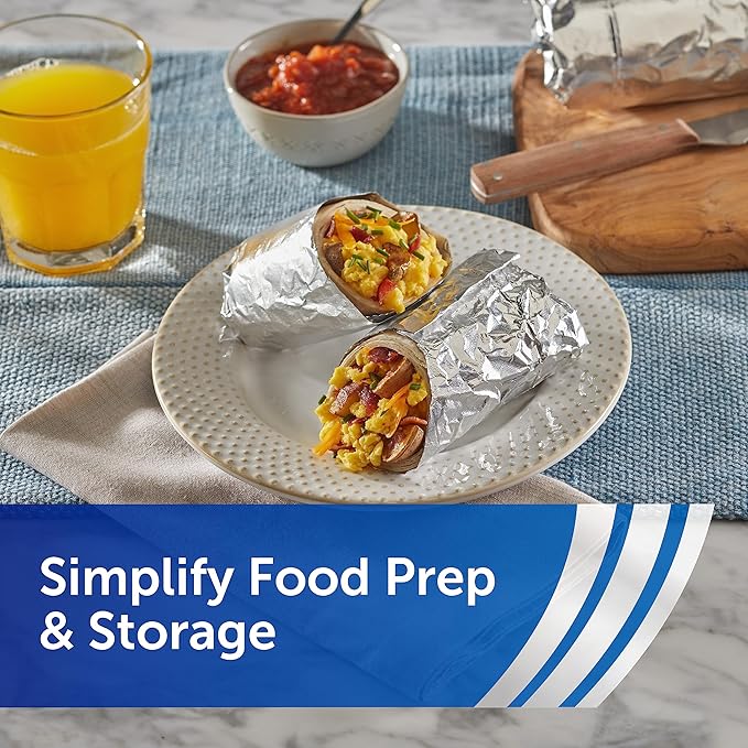 Reynolds Wrap Pre-Cut Pop-Up Aluminum Foil Sheets, 14 x 10.25 Inches, 50 Sheets - Image 4