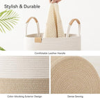 62L Striped Laundry Hamper - Image 5