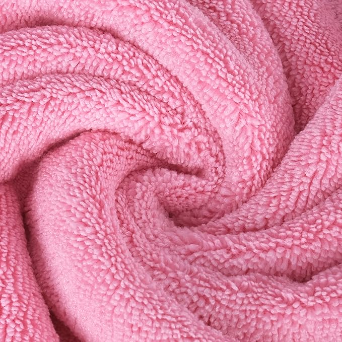 POLYTE Premium Lint Free Microfiber Washcloth Face Towel, 13 x 13 in - Image 3