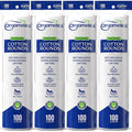 Orgametics Cotton Rounds, 100% Natural Turkish Cotton Premium Makeup Remover by Orgametics