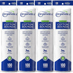 Orgametics Cotton Rounds, 100% Natural Turkish Cotton Premium Makeup Remover by Orgametics