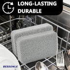 8 Pack Silicone Scrubbing Sponges, Heavy-Duty, Non-Scratch Kitchen Sponges - Image 7