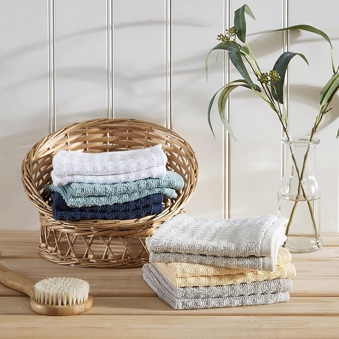 Tommy Bahama - Washcloths, Soft & Absorbent Cotton Towels, Low Linting & Fade - Image 7
