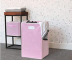 Simple Houseware Foldable Closet Laundry Hamper Basket - Image 5