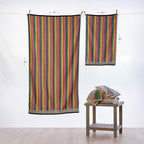 SKL Home Mid-Century 100% Cotton Premium 2-Piece Hand Towel Set, 450 GSM - Image 3