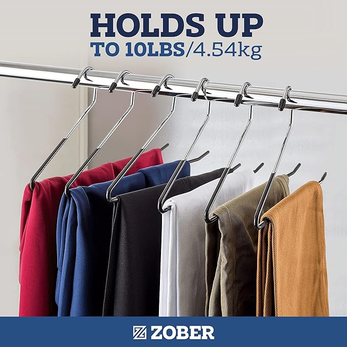 Zober Non-Slip Pants Hangers - Image 4