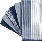 Premium Kitchen Towels | Large Cotton Dish Towels | Flat & Terry Highly - Image 3