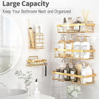 5 Pack Shower Caddy Organizer Rack Shelf - Image 3