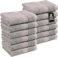 LANE LINEN Washcloths 12 Pack by LaneLinen