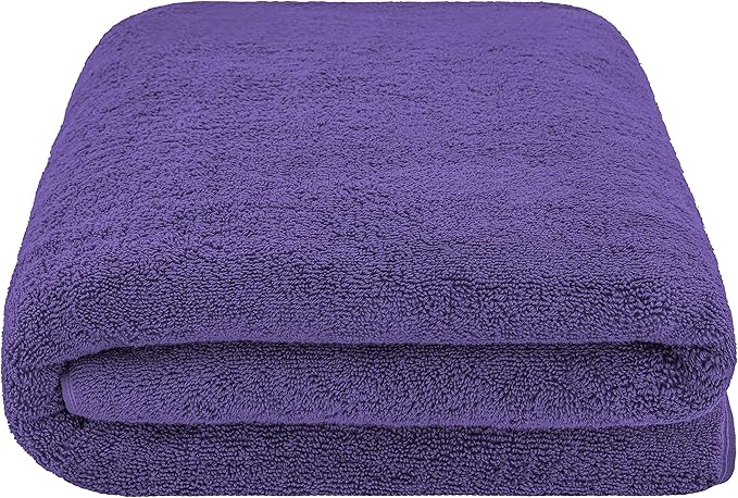 American Soft Linen 100% Cotton 600 GSM Turkish 40x80 Oversized Bath Towel Sheet - Image 3