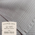 GILDEN TREE Waffle Towels for Bathroom, 100% Cotton Quick Dry Towel, Waffle - Image 2