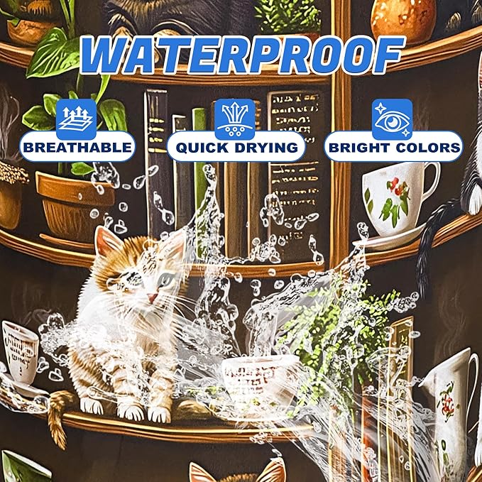 Cute Cat Laundry Basket Bookshelf Animal Oxford Cloth Laundry Hamper Funny - Image 5