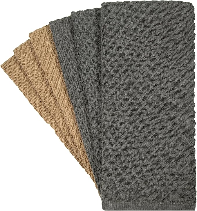 Premium Kitchen Towels | Large Cotton Kitchen Hand Towels | Dish Towels | - Image 3