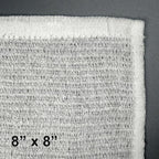 White Towel Services 8" x 8" inch Moist Cotton Towel Individually Wrapped - Image 5