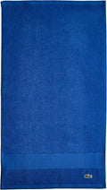 Lacoste Heritage 100% Supima Cotton Hand Towel, Surf Blue, Premium Super Soft by LACOSTE