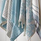 SKL Home Mirage Fringe 100% Turkish Cotton Bath Towel, 54.00" x 28.00" - Image 6