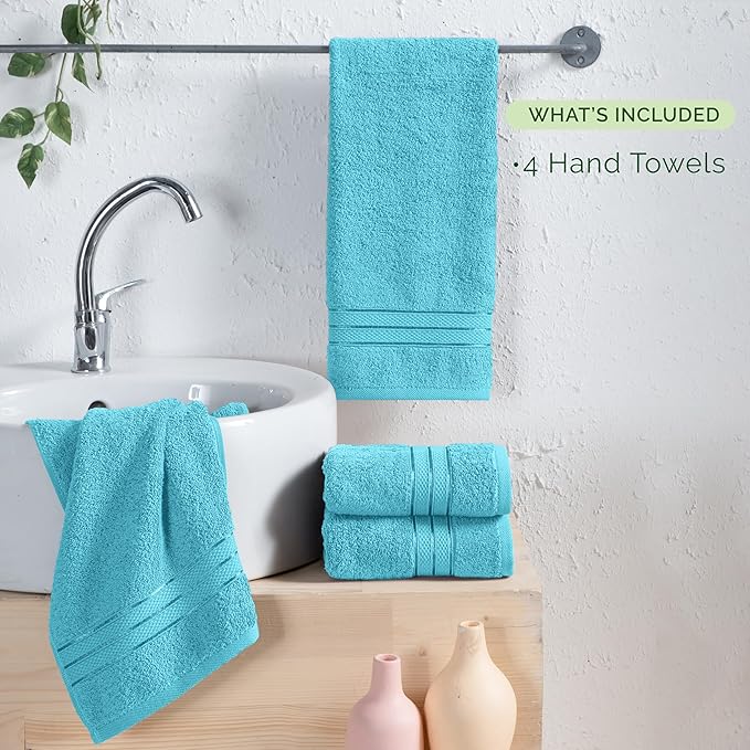 Elegant Comfort Three Line Popcorn Towel Set - Image 4