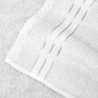 Elegant Comfort Three Line Popcorn Extra Large Luxury Bath Towel - Image 6