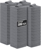 Microfiber Cleaning Cloth, 200 Pack Microfiber Towels by Unimade