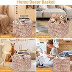 Quilted Fabric Storage Baskets - Image 6