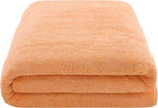 American Soft Linen 100% Cotton 600 GSM Turkish 40x80 Oversized Bath Towel Sheet - Image 3