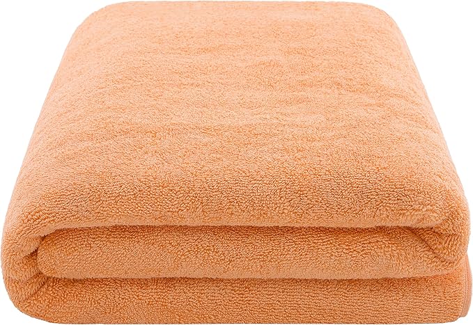 American Soft Linen 100% Cotton 600 GSM Turkish 40x80 Oversized Bath Towel Sheet - Image 3