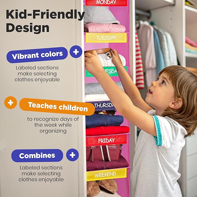 Handy Laundry Hanging Clothes Organizer - Image 4