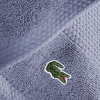 Lacoste Heritage 100% Supima Cotton Bath Sheet, Light Denim, Premium Super Soft - Image 3