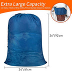 Polecasa Extra Heavy Duty Large Diamond Mesh Laundry Bags - Image 3