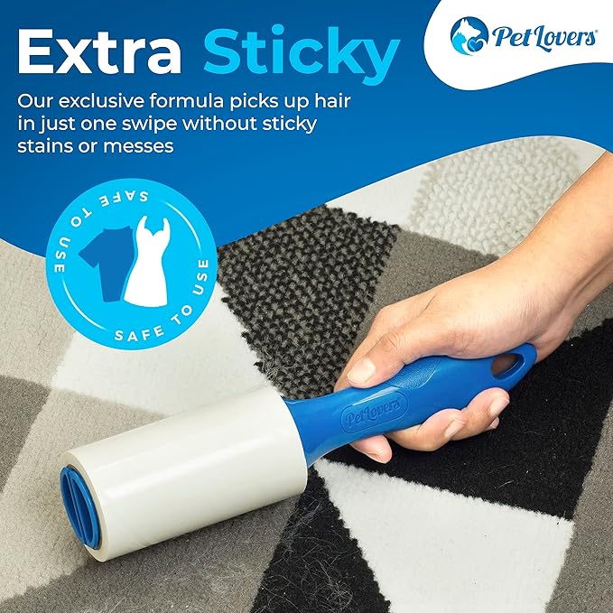 PetLovers Lint Rollers for Pet Hair Extra Sticky 6 Pack - Image 2