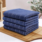 Homaxy 100% Cotton Terry Kitchen Towels, Checkered Designed, Soft and Super - Image 7