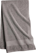 Lacoste Heritage 100% Supima Cotton Bath Sheet, Premium Super Soft Bath Towel by LACOSTE
