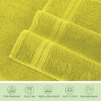 Elegant Comfort Luxury 6-Piece Towel Set, Premium Soft 100% Turkish Cotton - Image 8