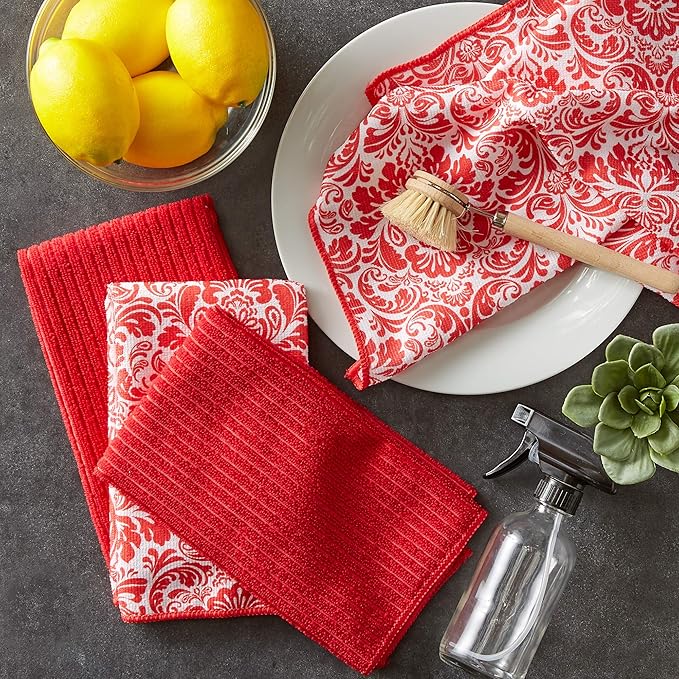 DII Cleaning Collection Multi-Purpose Microfiber, Dishtowel Set - Image 10
