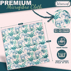 WESERWEF Design Microfiber Glasses Cleaning Cloth – Premium Cleaning Cloth - Image 2