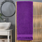 Elegant Comfort Three Line Popcorn Extra Large Luxury Bath Towel - Image 2