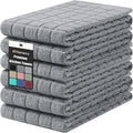 Homaxy Premium Cotton Kitchen Towels 16"x 28", Large Natural Ring Spun 390 GSM by Homaxy
