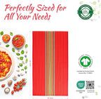 THREAD SPREAD Kitchen Dish Towels, 100% Cotton Salsa Towels, Highly Absorbent - Image 3