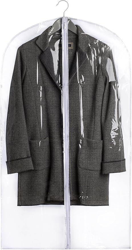 Handy Laundry Clear Vinyl Garment Bag - Image 4
