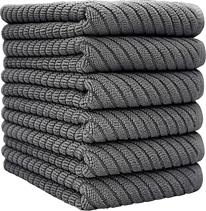 Premium Kitchen Towels | Large Cotton Kitchen Hand Towels | Dish Towels | - Image 2